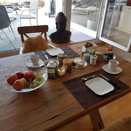 Zimmer In Penthouse-Wohnung Windisch Dış mekan fotoğraf